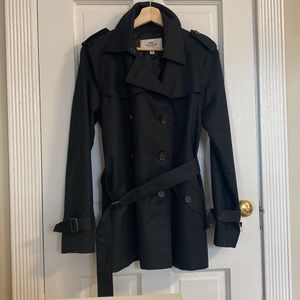 Beautiful black Coach trench-coat women’s size L